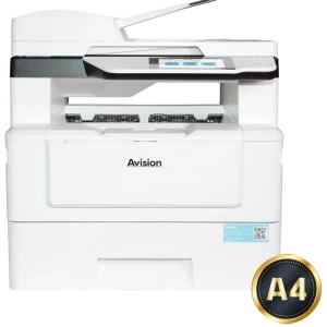 מדפסת AVISION משולבת איכותית במהירות 40 דפים בדקה עם מגש 500 דף